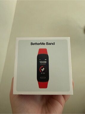 Smart Fitness Tracker - Red BetterMe Band